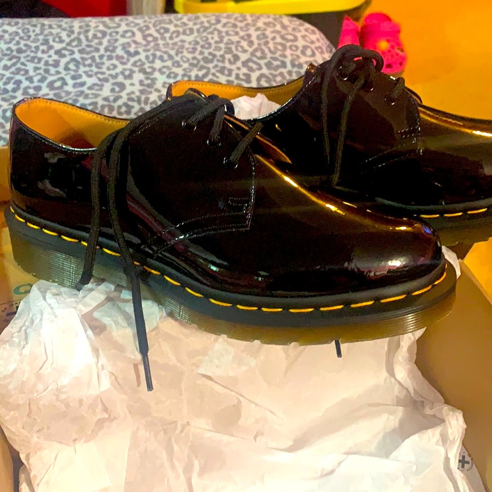Dr. Martens 1461 patent lamper (black) never worn